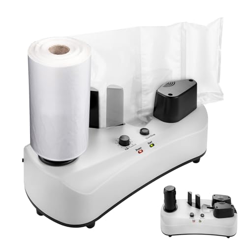 Automatische Luftkissenmaschine zum Verpacken, 80 W hohe Effizienz mit 2,2-2,4 m/min Siegelgeschwindigkeit, ideal für Versandschutz und Luftpolsterfolienproduktion