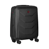 WENGER Prymo Large Hartschalenkoffer mit 4 Rollen, Trolley, Groß, 93 (107) l, Sicherheitsschloss, Damen Herren, Reisen Urlaub, Schwarz, 612538