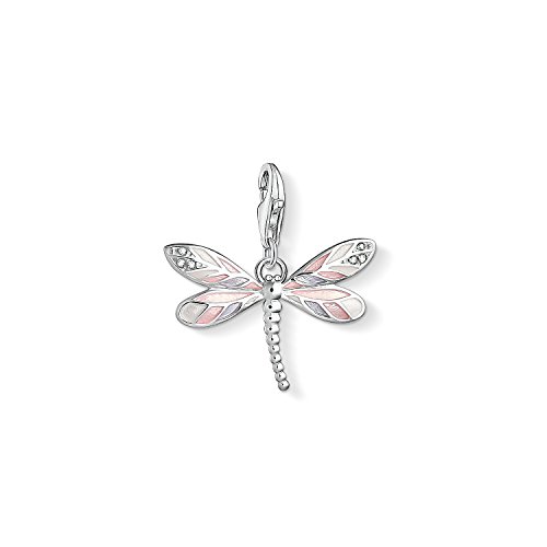 Thomas Sabo Damen Charm-Anhänger Libelle Charm Club 925 Sterling Silber 1516-041-9