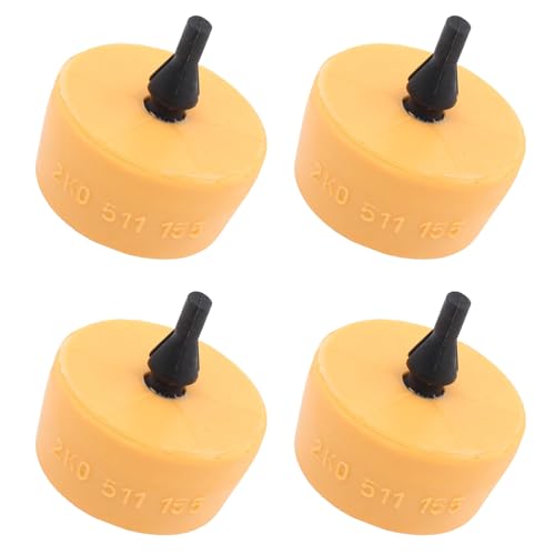 Anschlagpuffer Federung 2K0511155A Blattfeder Anschlag Federwegsbegrenzer,Anschlag Federwegsbegrenzer Anschlaggummi Gummipuffer Kompatibel für Caddy 2K Caddy 3 2004-2015