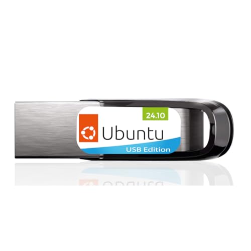 Ubuntu - 24.10 - 64 Bit - USB Edition auf USB 3.0 Stick | Betriebssystem | neueste Version