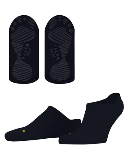 FALKE Unisex Stoppersocken Cool Kick U Hp weich atmungsaktiv schnelltrocknend rutschhemmende Noppen 1 Paar, Blau Marine 6120, 42/43 EU