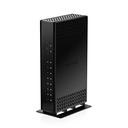 NETGEAR Kabelmodem mit integriertem WLAN-Router (C6230) – kompatibel mit Allen gängigen Kabelanbietern inkl. Xfinity, Spectrum, Cox – für Kabelpläne bis zu 400 Mbps – AC1200 WLAN-Geschwindigkeit –