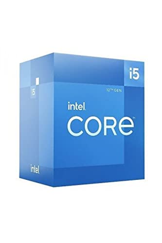 Intel Core i5-12400 12. Generation Desktop Prozessor (Basistakt: 2.5GHz, 6 Kerne, LGA1700, RAM DDR4 und DDR5 bis zu 128GB) BX8071512400 Silber