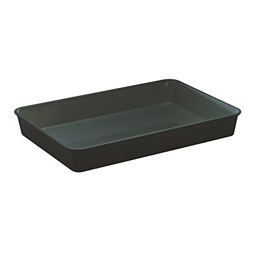 WACA 1406 Auslageschale Präsentationsschale 420 x 280 x 60 mm, Farbe:schwarz