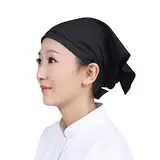 Kochmütze Chef Hut Japanischen Stil Arbeitskappe Dreieck Kochhaube mit Klettverschluss Kochhut Männer Frauen Staubhut Kinder Jungen Mädchen Bäcker Hut Kopfbedeckung für Restaurant BBQ Küche Zeichnen
