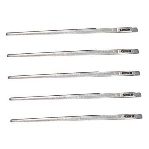 CIMAXIC 5St Lederband Nadel leathercrafting Leder basteln Lederweben Nadeln Lederhandarbeit Lederbasteln Werkzeug DIY nadeln flechten Leder Faden Nadel Webnadel US-Typ Metall Silver