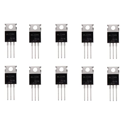 BOJACK IRLZ34N MOSFET 30 A 55 V IRLZ34NPBF N-Kanal Feld effekt transistoren TO-220AB (Packung mit 10 Stück)