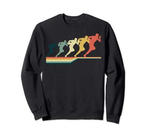 Rugby-Union, lustiges Geschenk, Vintage-Stil, Retro Sweatshirt