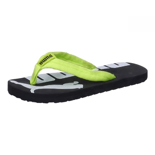 PUMA Unisex Kinder Epic Flip V2 Ps Flip-Flops, Lime Pow Puma Black Puma White, 33 EU