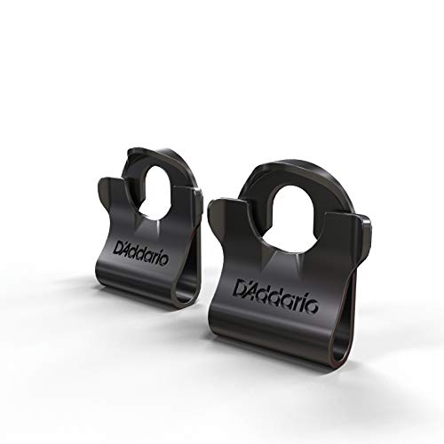 D'Addario Dual-Lock-Riemenschloss, Schwarz