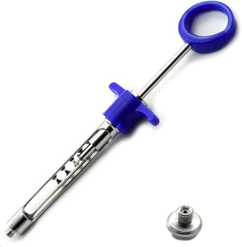 "SLITETECH® Zylinderampullen Dentalspritze – Hochwertige Aspirationsspritze für präzise und komfortable Zahnärztliche Anästhesie – Ideal für professionelle Zahnbehandlungen"(Crown Syringe Blue)