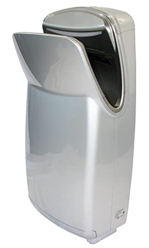 Starmix Händetrockner XT 3001, effektiver und hygienischer Handtrockner für schnelles Trocknen der Hände mit HEPA Filter (1000 W, Silber)