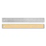 Alumicolor 8012 Stainless Steel Ruler, 12IN