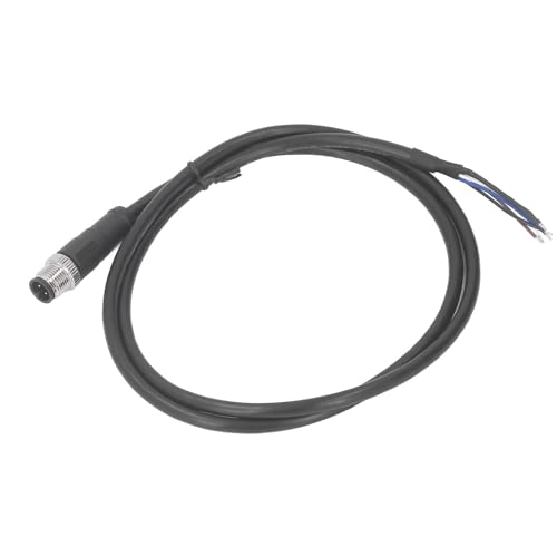 Luftfahrt-Steckdosen-Elektrokabel, Plug-and-Play, Korrosionsbeständig, 1 M, Schwer Entflammbar, Luftfahrt-Steckdosenstecker, Elektrokabel 250 V AC DC für Feldverkabelung