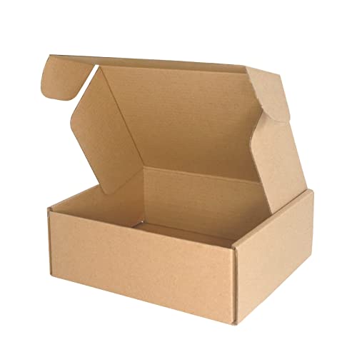 PACK4YA 200×150×70mm kleine Pakete für Versand versandbox Verpackungskartons faltkarton Versandkartons für die Verpackung päckchen kartonschachteln GLS DHL UPS Geschäft oder Geschenk (10 Stück)