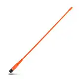 HYS 771N BNC Funkgerät Antenne 15,6 Zoll Dualband 2m/70cm UHF/VHF Antenne Kompatibel mit 144/430 MHz Cobra Midland Uniden Handheld/tragbarem BNC Walkie Talkie (Orange)