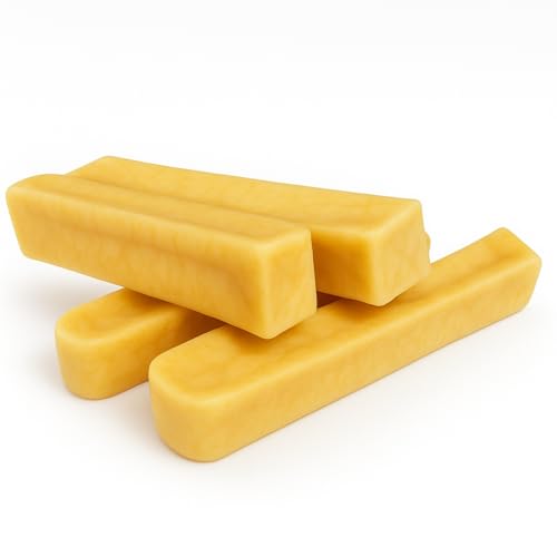Alp Chews Hartkäse für Hunde – Extra Kleine 4 Stück – Natürlicher Kauknochen – Kaukäse zur Zahnpflege & Langen Kaudauer