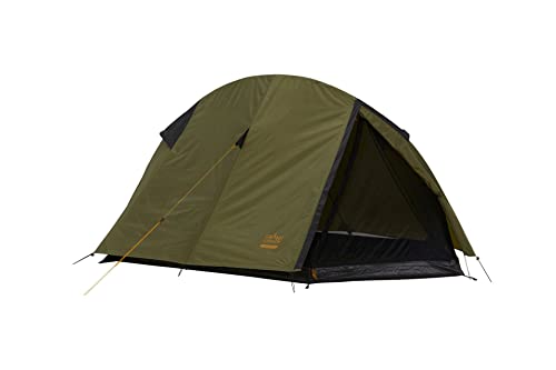 Grand Canyon CARDOVA 1 - Tunnelzelt für 1-2 Personen | Ultra-leicht, wasserdicht, kleines Packmaß | Zelt für Trekking, Camping, Outdoor | Capulet Olive (Grün)