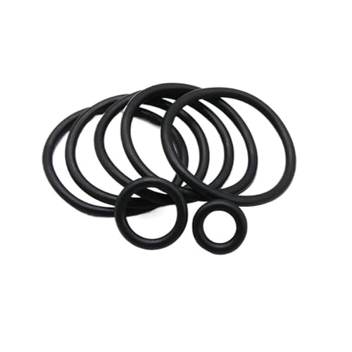 10 Stück schwarze NBR O-Ring-Dichtung, Dicke CS2/3/4 mm, OD5~100 mm, Nitrilkautschuk, O-Ringtyp, korrosionsbeständig, Dichtungsring (OD 8 mm, CS 2 mm)