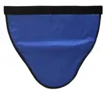 ARHEORMUH Bleischürze Bleischutzschürzen for Zahnröntgen, Halbschürze for Röntgenstrahlen, Blauer Bleischutz, Verstellbare Taille, Bleischutzhülle(0.35mmpb)