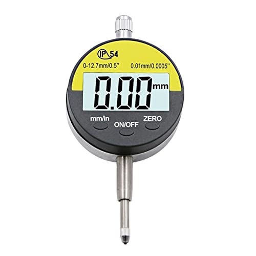 Messuhr 0,01 mm IP54 Oil Proof 0-12,7 mm/5 "Bereichsanzeige Digitales Zifferblattanzeige Genauigkeit 0,01 mm/0,0005" Tester-Zifferblattanzahl-Anzeige RS232 Daten Präzisionsmesswerkzeug