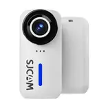 SJCAM C110 Plus Kleine Action-Taschenkamera Wearable, 4K30fps Unterwasserkamera 98FT Wasserdicht, 6-Achsen Bildstabilisierung 20MP WiFi Superleicht 79g Helmkamera mit Kits, 32G SD-Karte