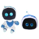 Astro Bot-Plüsch, 20/25 cm Große Astro Bot Spielfigur Plüschtier, Weicher Cartoon-Roboter-Plüsch, Astro-Anime-Kissen Für Halloween, Weihnachten, Geburtstag, Heimdekoration Für Kinder und Erwachsene