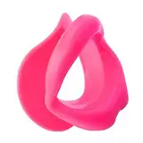 Silikonlippen Trainer Gesichtsmuskel straffen Gesichtsheben Mund -Strettern Trainer Pink Silikon Lippen Trainer