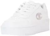 Champion Legacy-Rd18 Platform Glitter G Gs Sneakers, Weiß/Roségold Ww008, 39 EU