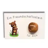 Milaboo® Freundschaftsstein – Glücksstein als Geschenk für Kinder & Freunde, Mutstein fertig verpackt (Glücksstein)