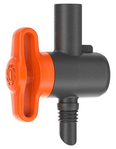 Gardena Micro-Drip-System Regulierventil: Zur Regulierung des Wasserdurchflusses an Sprühdüsen oder am Verlängerungsrohr für Sprühdüsen, Inhalt: 5 Stück (13231-20)