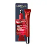 L'Oréal Paris Anti-Aging-Augenpflege mit Dreifachpower für Frauen: für gemilderte Falten, reduzierte Tränensäcke, straffere Haut mit Pro-Retinol, Vitamin C und Hyaluronsäure, RevitaLift Laser X3, 15ml