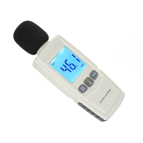 Handheld DB SPL Meter zur Messung des Schallpegels, kompakt und leicht