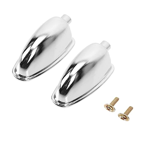 TOYANDONA 2 Sätze Trommelohrzubehör Schlinge Snare-Drum-Kit Snaredrum-Zubehör Trommelschlösser Trommeltasten Snare-Drum-Hooks Snare-Drum-Böckchen Metall Silver