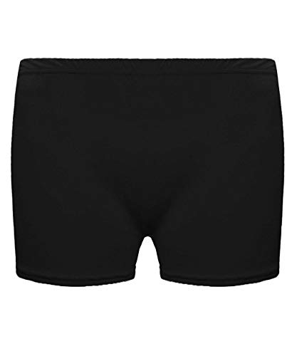 Unbranded Mädchen Microfiber Hot Pants Kurze Hose Tanzen Fitness-Studio Stretch Shorts Alter 5-12