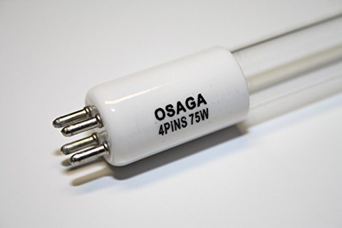 OSAGA UVC Ersatzlampe 75 Watt TL, G5 T5 UVC Brenner für Ihren Teichklärer