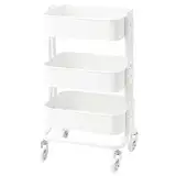 IKEA RASHULT Servierwagen Trolley 28x38x65 cm weiß