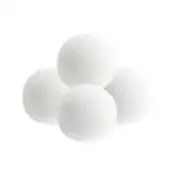 DIELOVEHUA 4 Stück Ölabsorbierender Schwamm Abschäumballe, Schaumabsorbierende Bälle für Whirlpool, Ölabsorbierender Schwammball, Hot Tub Scum Absorber für Whirlpools, Spa, Schwimmbad