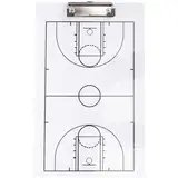 Kisangel Basketball-Board Basketball- -Board Basketball-Trainingsboard Wettbewerbs-Taktikboard Magnetisches Whiteboard Fußball Magnetisches -Board Nützliches Board