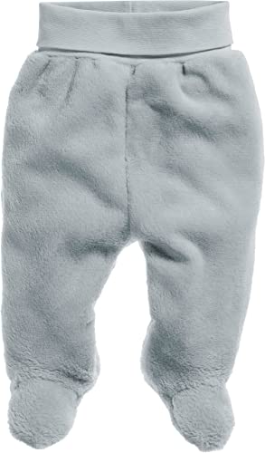 Playshoes Unisex Kinder Fleece-pumphose Baby-Hose, Grau Kuschelfleece, 68 EU