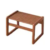 SHANGDAOYU Kleiner Badezimmerhocker Aus Holz, Leichter Und Tragbarer Kleiner Hocker for Das Badezimmer, Rutschfester Badezimmerhocker for Erwachsene, Multifunktionaler Sitzhocker