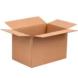 Faltkarton 300x200x200 mm | 1-wellig B-Welle Versandkarton klein für DHL Päckchen | DPD S | GLS S | Hermes S Paket | Verpackungskarton Kartons E-Commerce, small business Paket Karton - 100 Stück