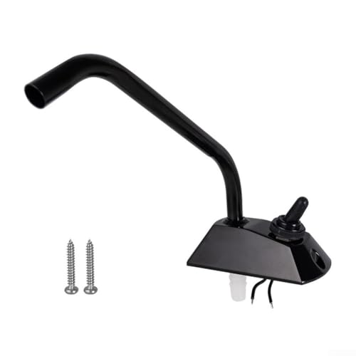 Elektrischer Wasserhahn-Schalter, wasserdichter elektrischer Wasserhahn-Schalter für Wohnmobil, für 360-Grad-Drehung, 12 V