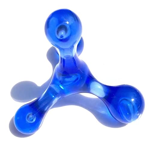 Triggerpunkt Massagegerät, Triggerpunkt Drücker Massagegerät Reflexology Body Massager, Trigger Point Massagegerät für Rücken, Nacken, Arme und Beine, Entspannung Geschenk (Blau)
