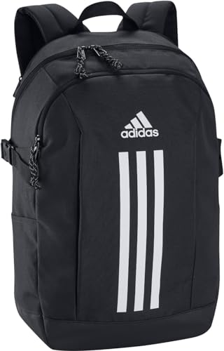 adidas Power Backpack Tasche, Black/White, One Size(26.4L)