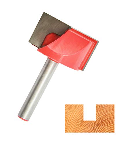 Corintian Nutfräser HM (HW) für Holz und Kunststoff - 6 mm Schaft - Nutenfräser aus Hartmetall und Grundschneidend - Ø 18mm