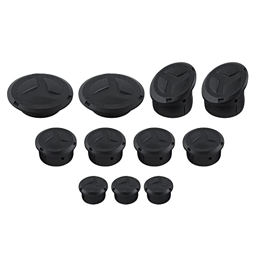 NICECNC 11PCS Motorrad-Abdeckkappen-Abdeckungs-Set Compatible with BMW R1250 GS 2018-2022, R1250 GS Adventure 2018-2024, R1200 GS LC 2013-2018, R1200 GS LC Adventure 2014 2015 2016 2017 2018