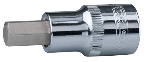 KS Tools 918.5301 1/2" CHROMEplus Bit-Stecknuss Innensechskant, kurz, 11 mm