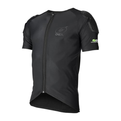 O'NEAL | Protektoren-Shirt | Motocross Enduro MTB | Leichtes und kompaktes Shirt, Geprägter Rückenschutz, Leichtes Nylon-Material | Impact Lite Protector Shirt V.23 | Erwachsene | Schwarz | XL